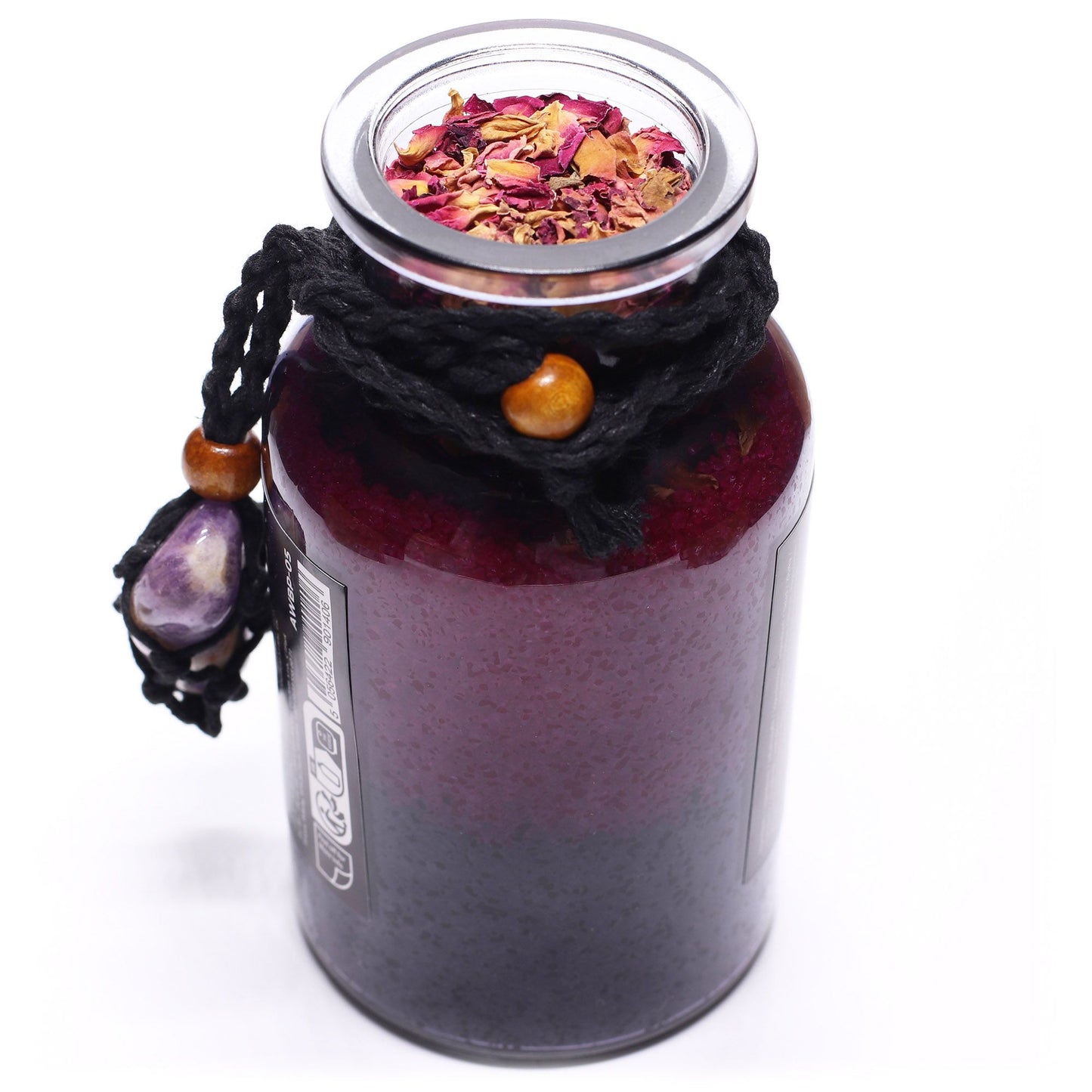 Bath Spell Potion & Amethyst Crystal Amulet - Seduction
